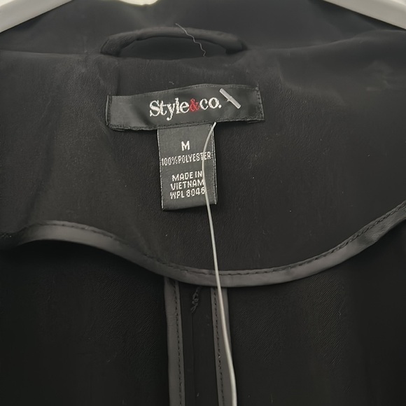 Style & Co Black Blazer, Medium - Picture 10 of 12